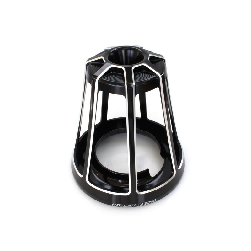 Monster Sucker Beveled Air Filter Cover – Black.