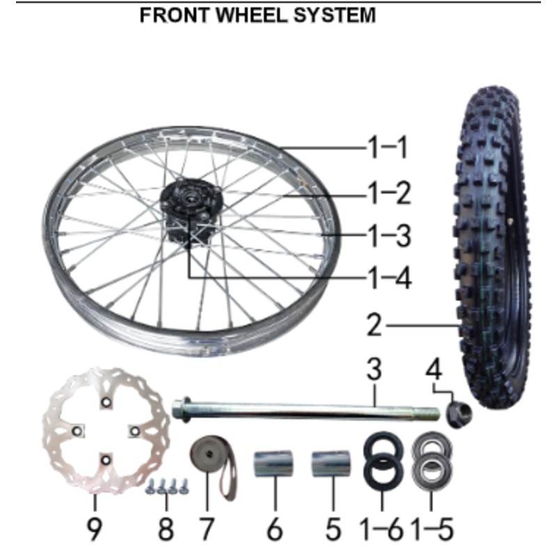 Seal – 230DH Gas Dirt Bike