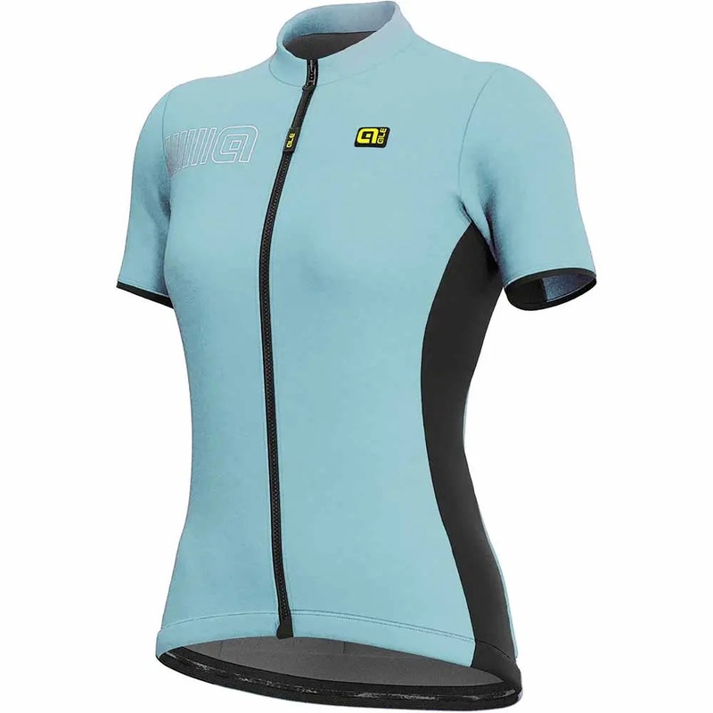 Ale Clothing Colour Block Pragma Ladies Short Sleeves Cycle Jersey Cyan