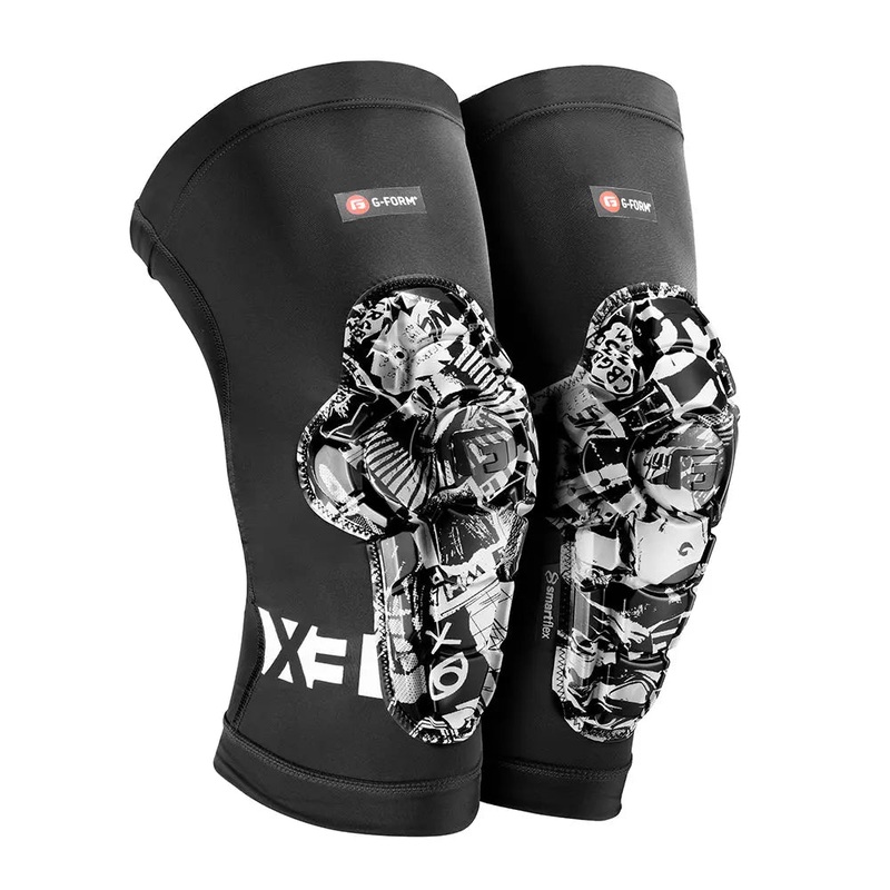 G-Form Pro-X3 Cycle Knee Guard-SMU Black