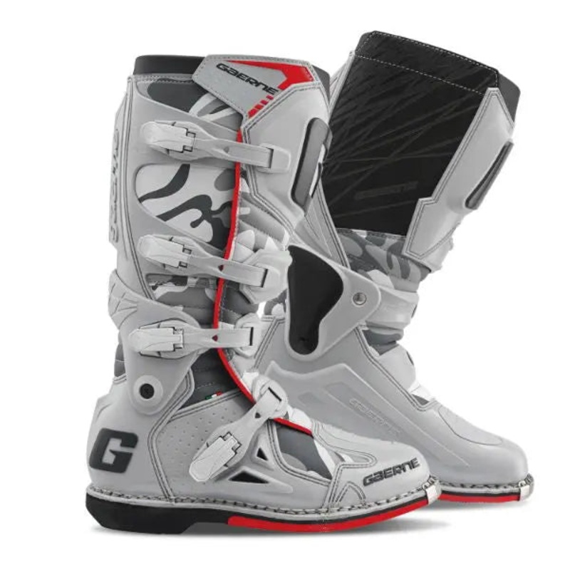 Gaerne Fastback MX Boots Snow Camo