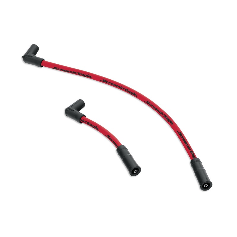 Harley-Davidson 31937-99C Screamin’ Eagle 10mm Phat Spark Plug Wires 99-’17 Dyna models Screaming Eagle