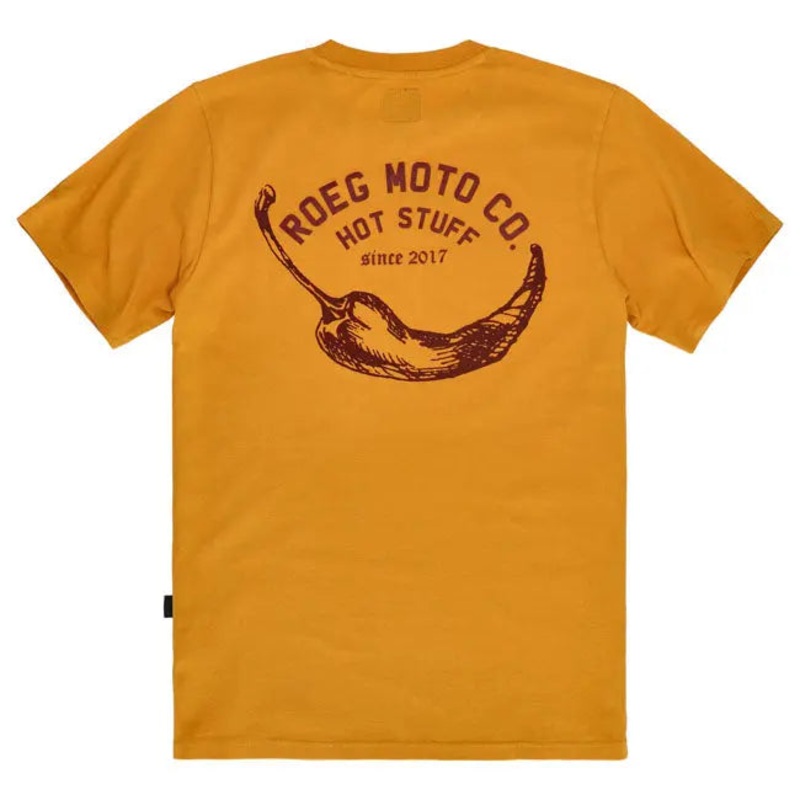 Roeg Pepper T-Shirt Ochre