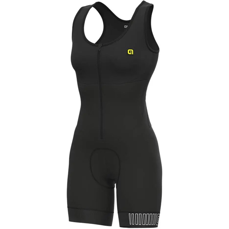 Ale Clothing Classico RL 2.0 Pragma Sleeveless Ladies Skinsuit Black