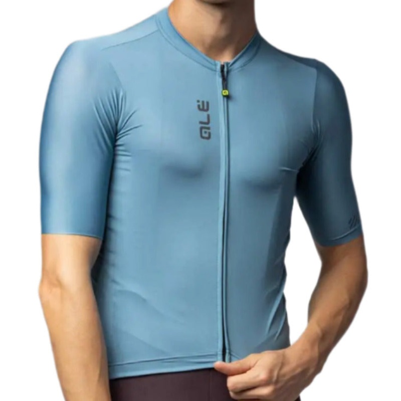 Ale Clothing Colour Block SS25 Pragma Short Sleeves Cycle Jersey Cyan