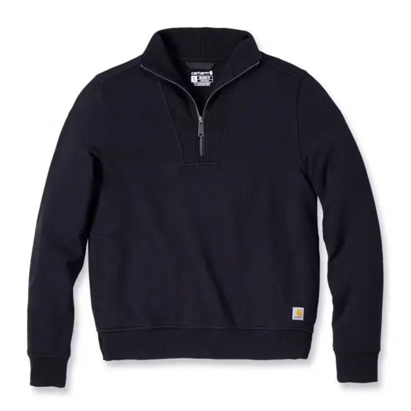Carhartt Fiber Series Half-Zip Ladies Sweatshirt Black
