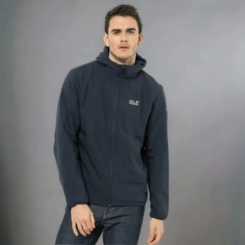 Jack Wolfskin JWP Atmos Mens Jacket Night Blue