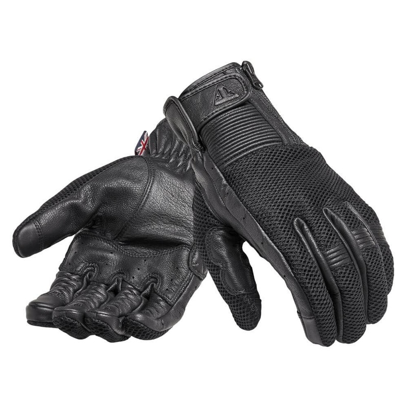 Raven Mesh Gloves Black