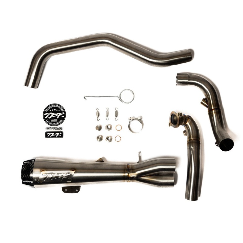 Two Bros. Comp S Stainless 2 into 1 Exhaust for Harley Nightster RH975 2022-UP