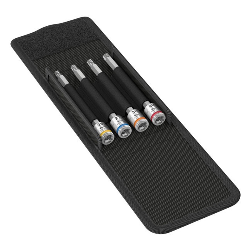Wera Zyklop Torx 1/4″ Long Socket Bit Set