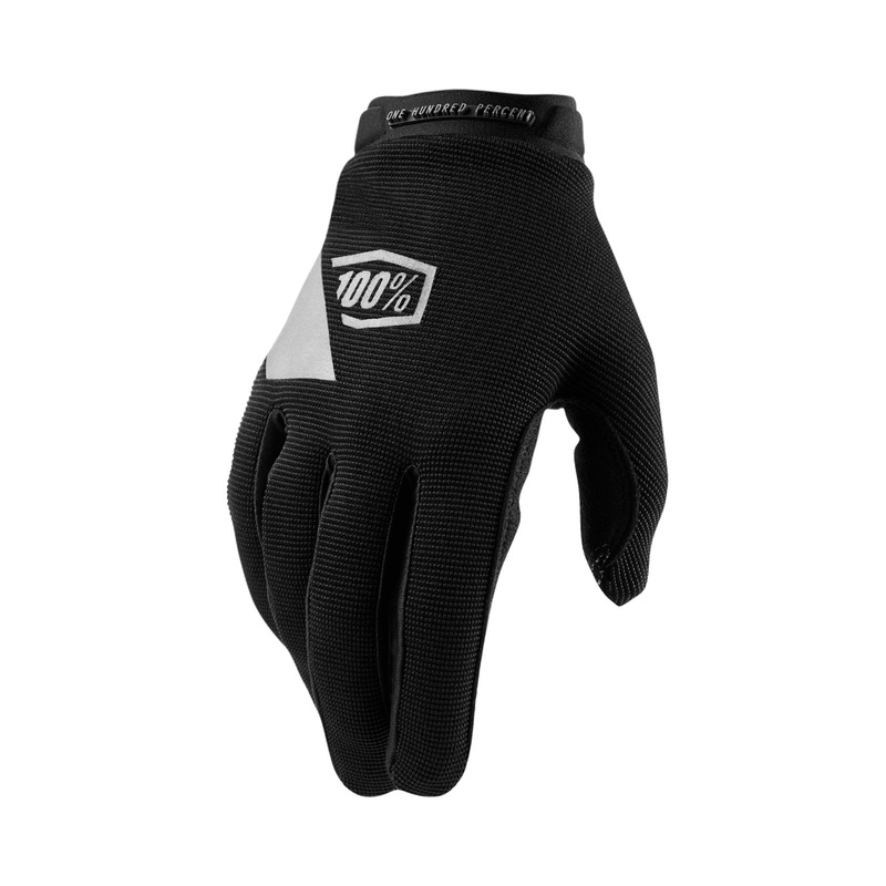 100% Ridecamp Ladies Gloves Black / Charcoal