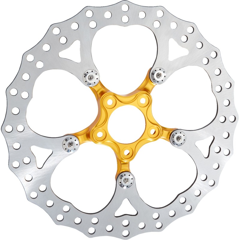 14″ Spider Brake Rotor, Gold