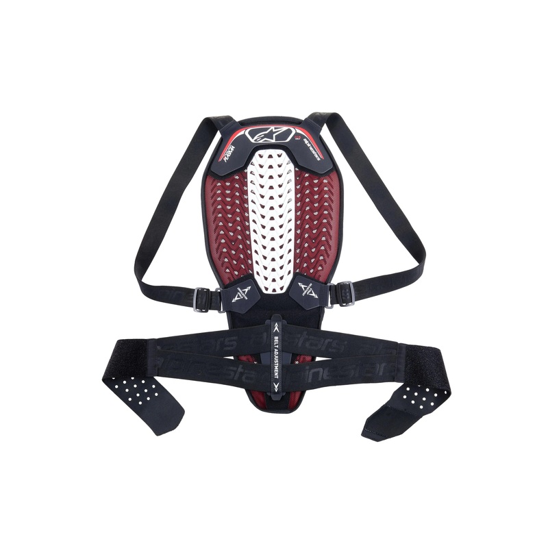 Alpinestars Nucleon Plasma Back Protector With Strap Black / White / Red