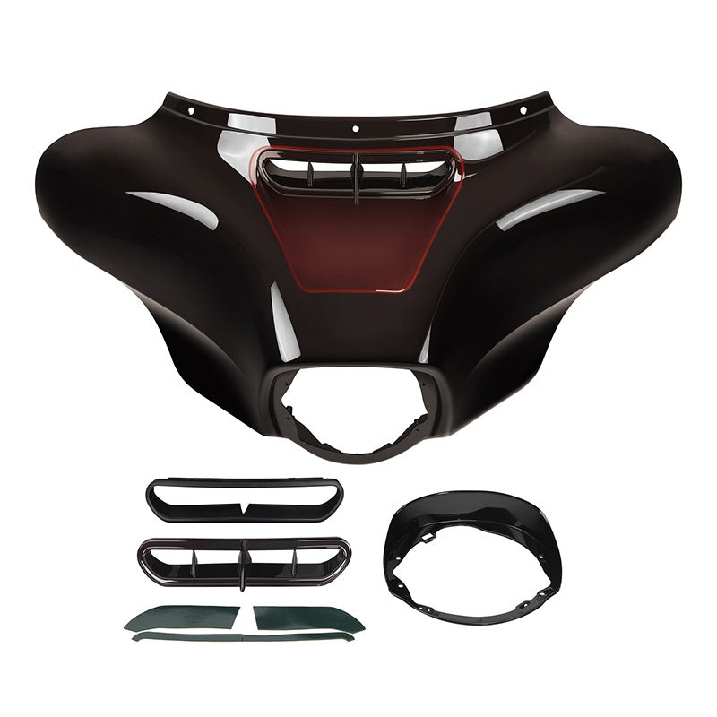 HR3 Black Forest & Wineberry Outer Batwing Fairing Cowl Upper CVO Street GlideFLHXSE2019