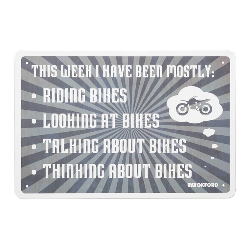 Oxford Garage Metal Sign: “This Week”