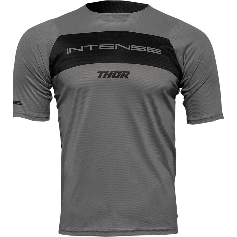 Thor Intense Short Sleeves MTB Jersey Dart Grey / Black