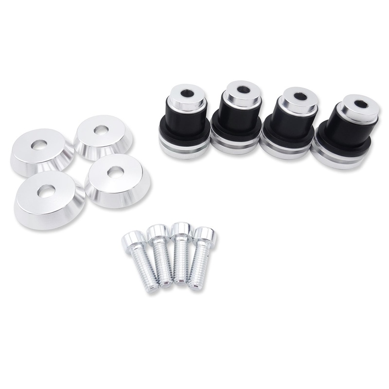 2015-2024 Indian Scout Detachable Saddlebags Sissy Bar Backrest Mount Spools Kit