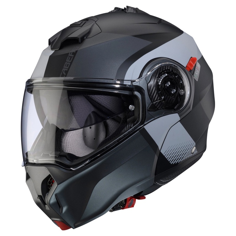 Caberg Duke Evo Indy Matt Black / Gun Metal / Grey