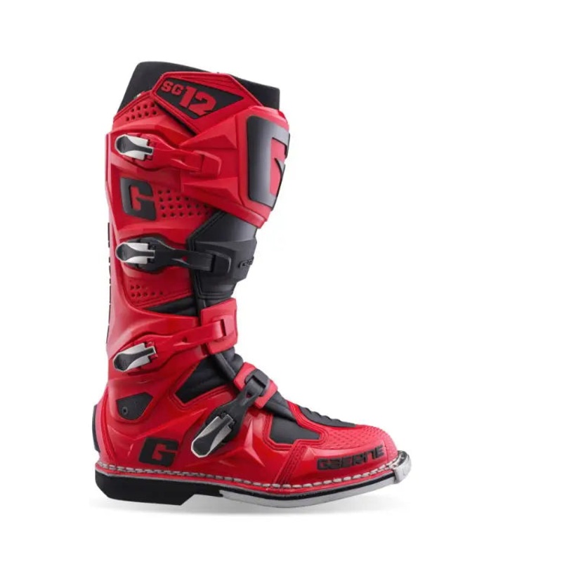 Gaerne SG-12 MX Boots Red / Black