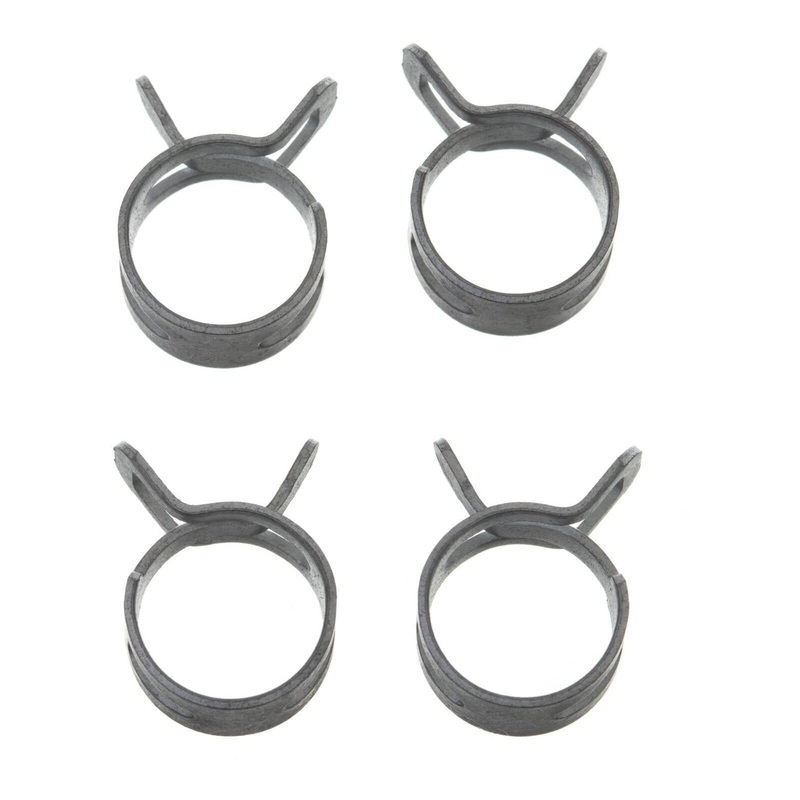 All Balls Racing Fuel Hose Clamp Kit – 12mm Band (4 Pack)