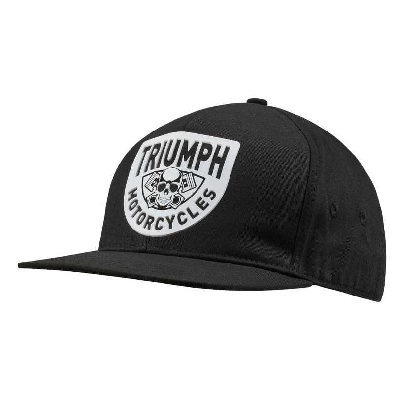 Piston Rich Flat Peak Cap Black