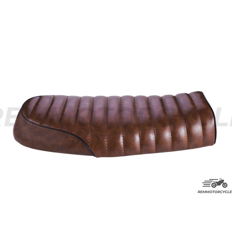 Seat brown Vintage flat