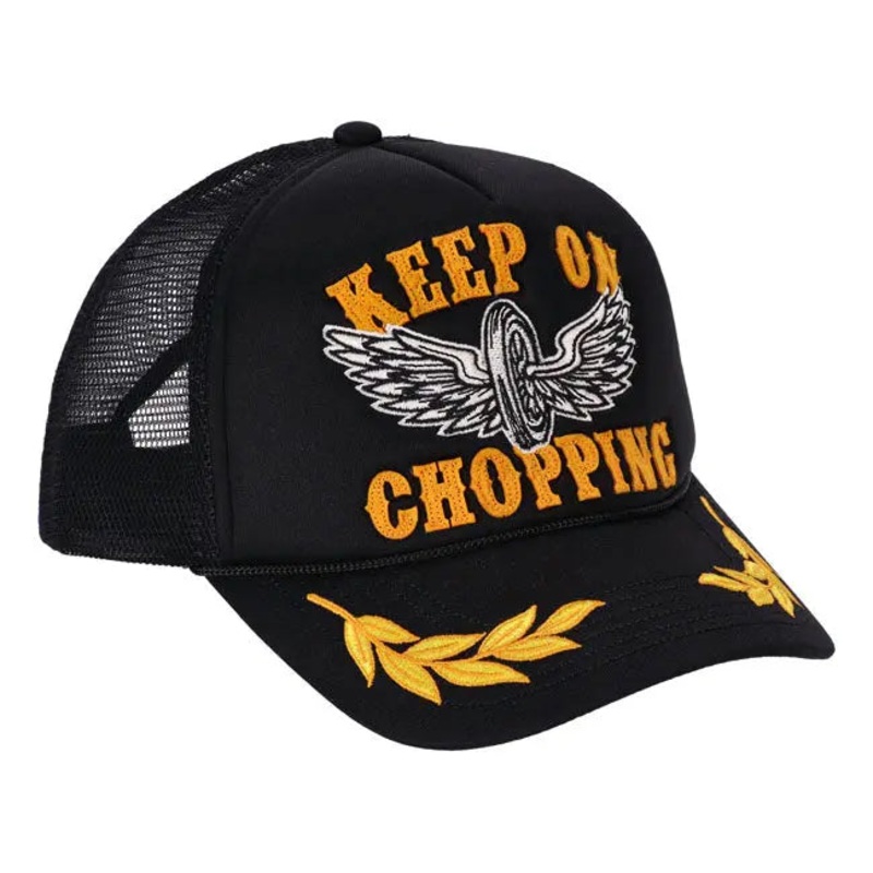 13 And A Half Magazine Riding Shotgun Trucker Cap Black