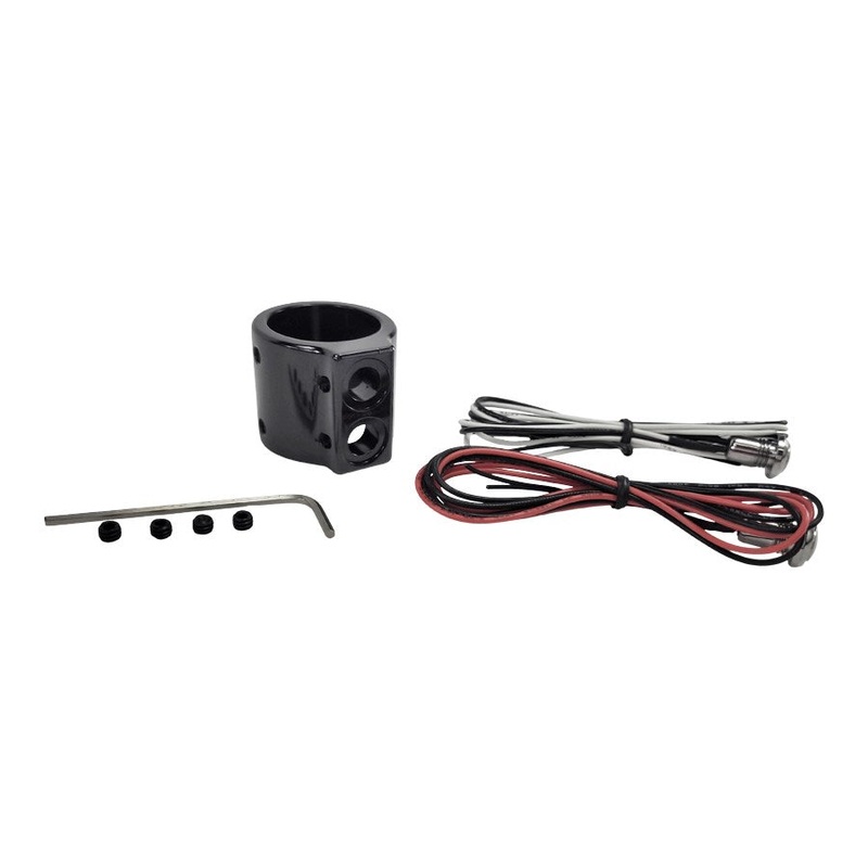 Dual Handlebar Switch Kit – Black – 1″
