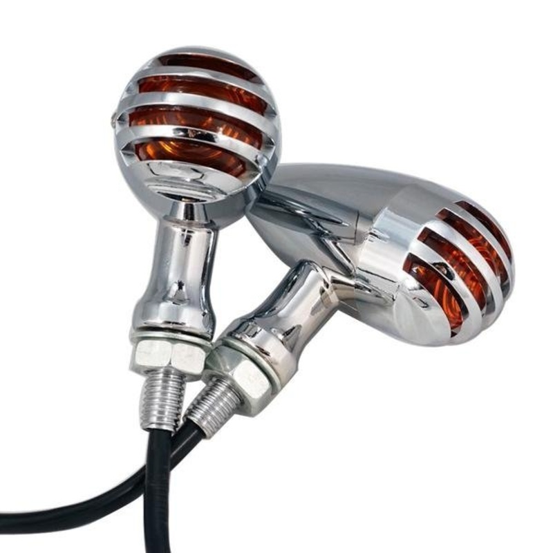 Indicators – LED type Bird Cage Chrome