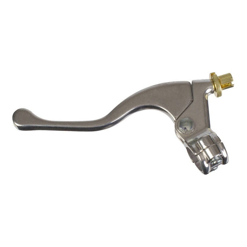 Whites Clutch Lever Assembly – Honda – Polished (Shorty)