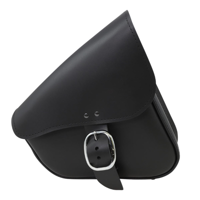 Willie & Max – Swingarm Bag – Black/Chrome Buckle