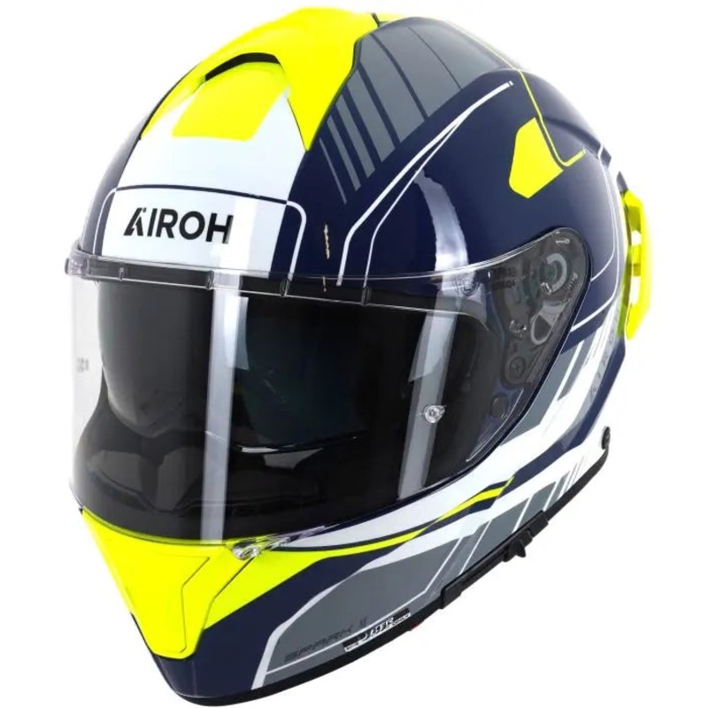 Airoh Spark 2 Chrono Gloss Blue / Yellow