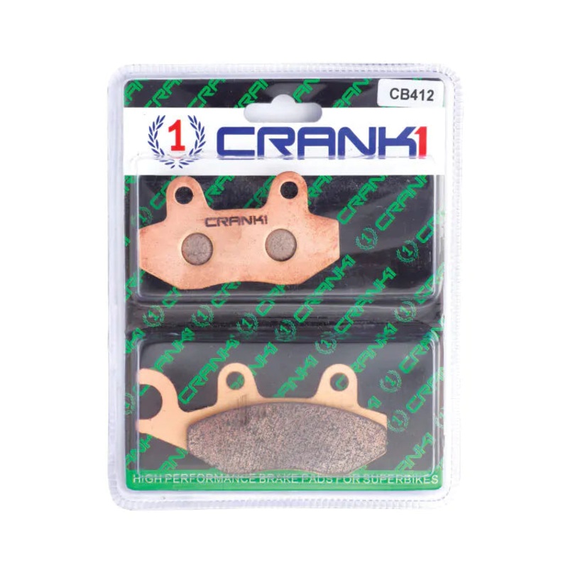 BRAKE PADS REAR TRIUMPH STREET TWIN  2016 TO 2018-CB412-CRANK1 Sintered Brake Pad