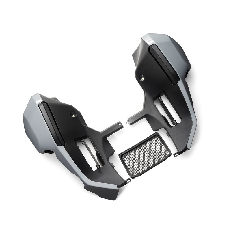 Harley-Davidson 57100504EXU Fairing Lowers – Billiard Gray