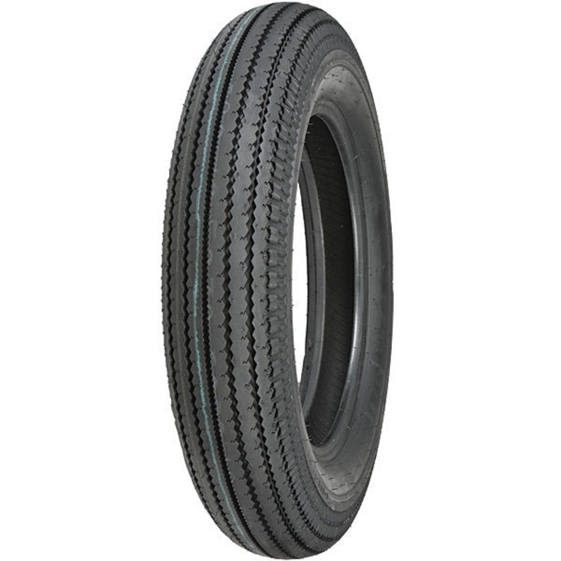 Shinko 270 Vintage Style Front/Rear Tire 5.00-16 Black Wall 72H