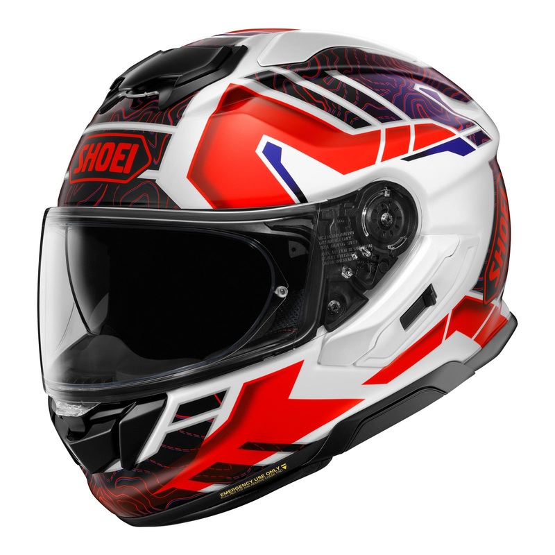 Shoei GT-Air 3 Hike TC10 – Red / White / Blue