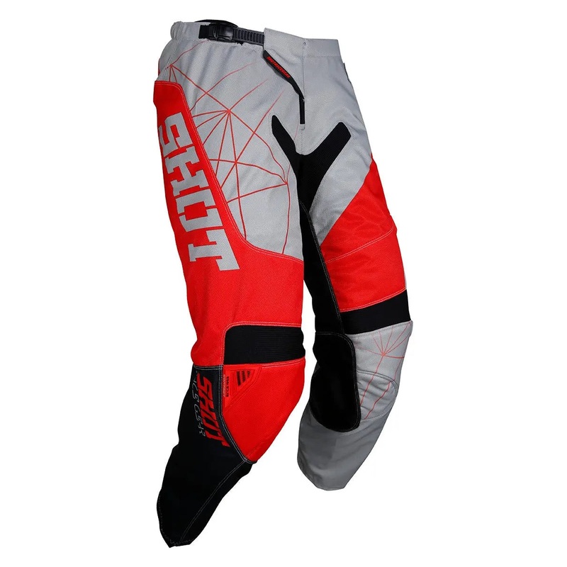 Shot Contact Infinite MX Trouser Grey / Red