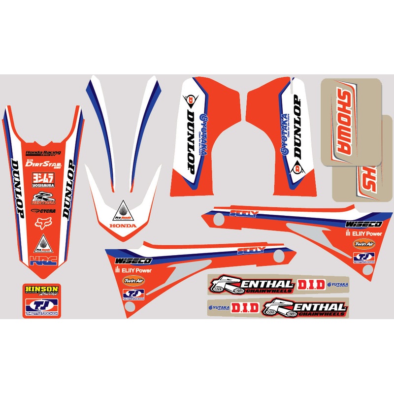 Throttle Jockey – 2019 Team Honda Trim Kit