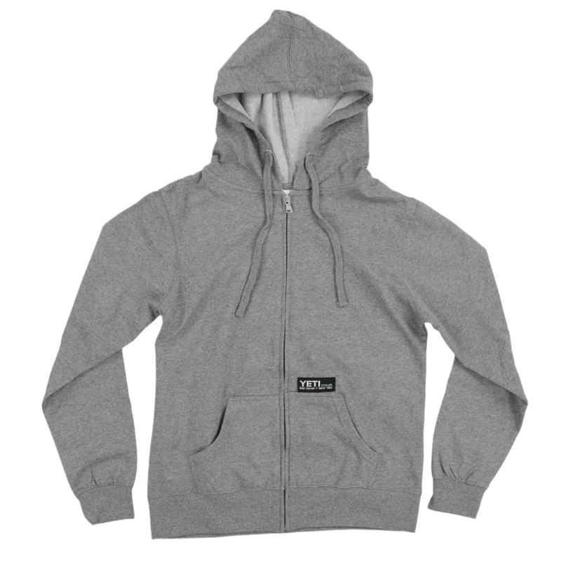 Yeti Zulu Zip Ladies Cycle Hoodie Gunmetal Heather