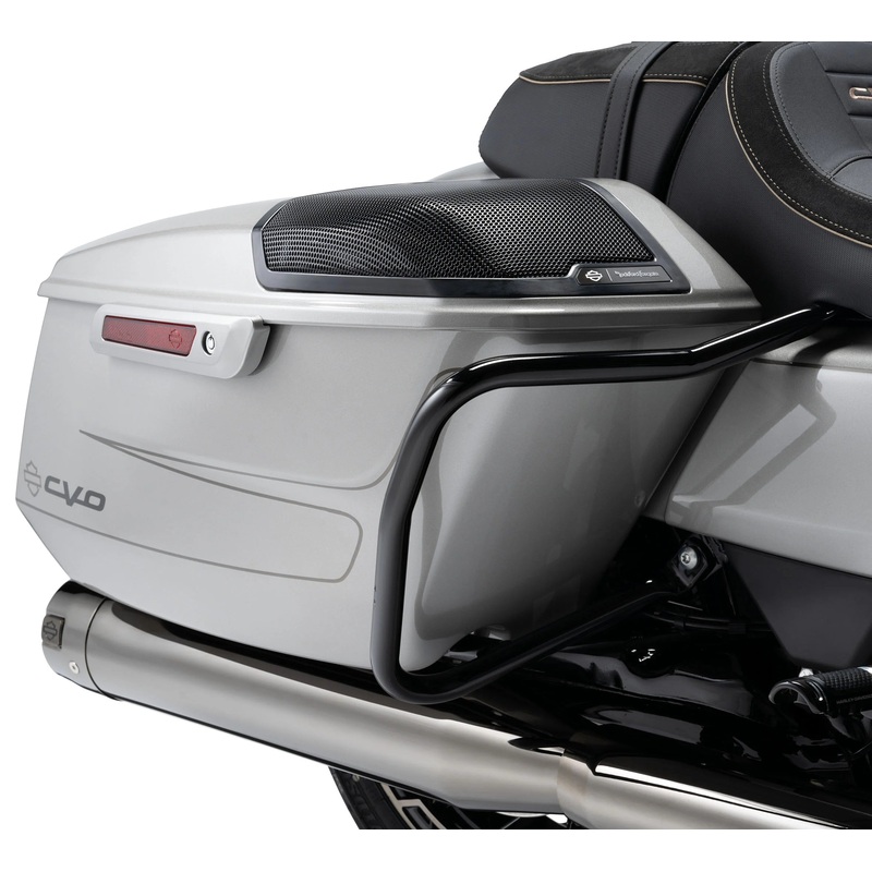 Harley Davidson 90202508 Gloss Black Rear Saddlebag Guards KIT,S-BAG,GUARD,BLACK