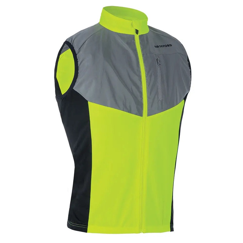 Oxford Endeavour Cycle Gilet Fluo Yellow