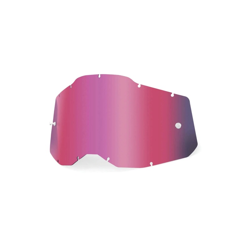 100% Accuri 2 / Strata 2 Replacement Lens Sheet Mirror Pink