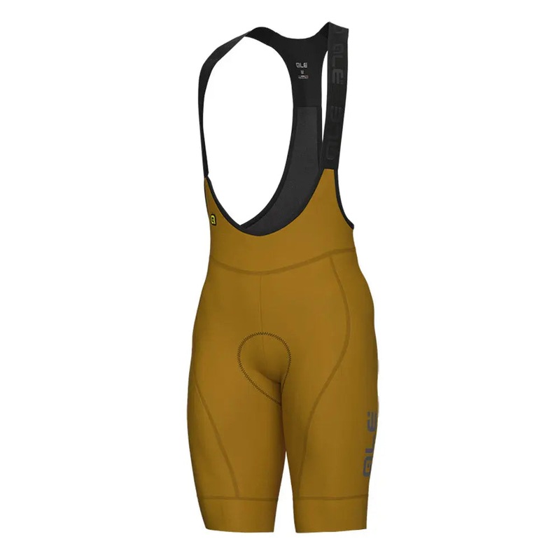 Ale Clothing Magic Colour PR-E Cycle Bib Shorts Tan