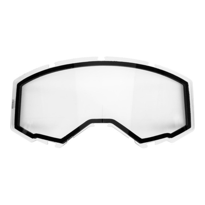 FLY ’19- DUAL LENS W/O VENTS ADULT CLEAR