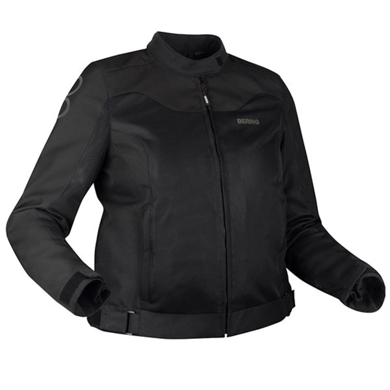 Bering Alias Ladies Queen Size Textile Jacket Black