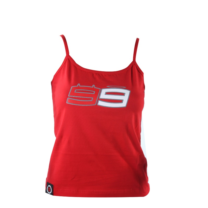 MotoGP Lorenzo 99 Ladies Red Vest (Extra Large)