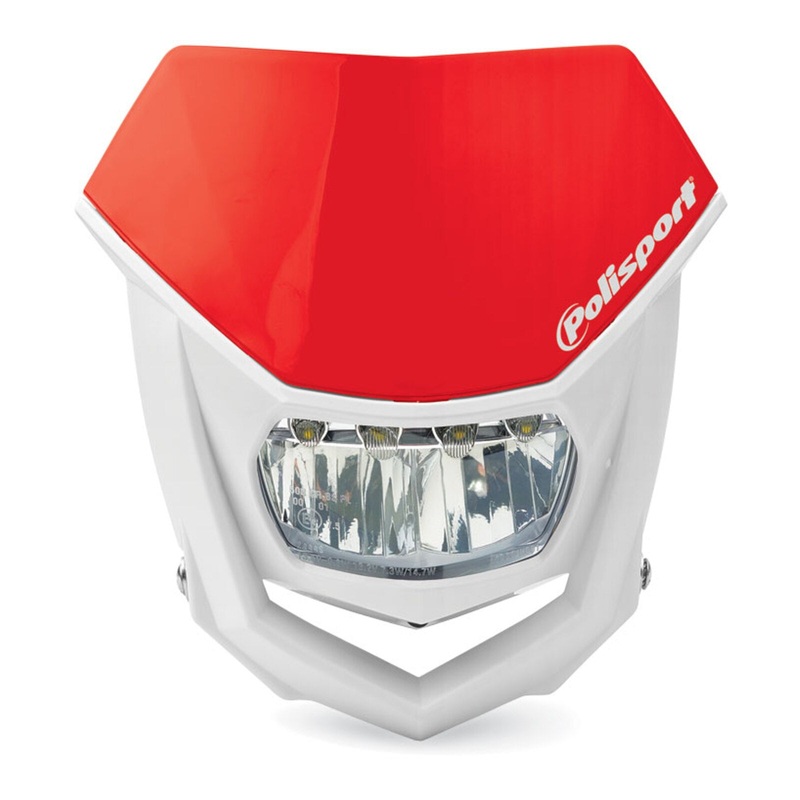 Polisport Halo LED Headlight – Red