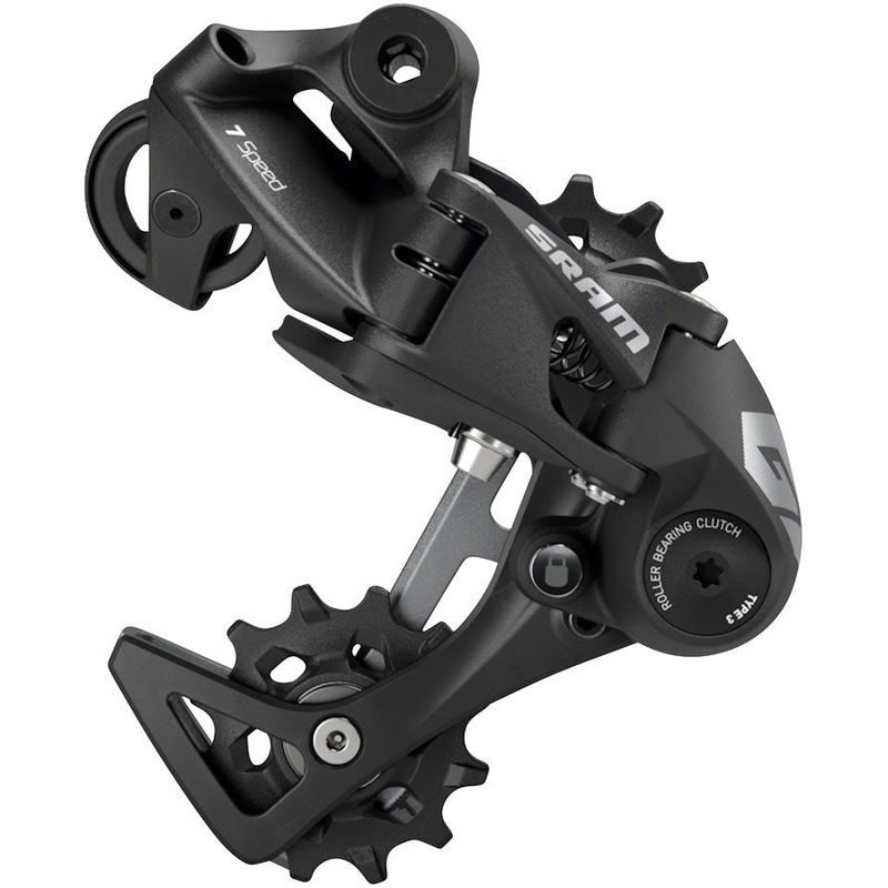 SRAM GX DH Rear Derailleur A3 – 7-Speed – Medium Cage with Clutch – Black