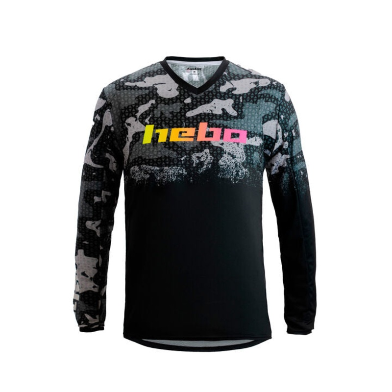 HEBO PRO 24 CAMO RIDING SHIRT JUNIOR