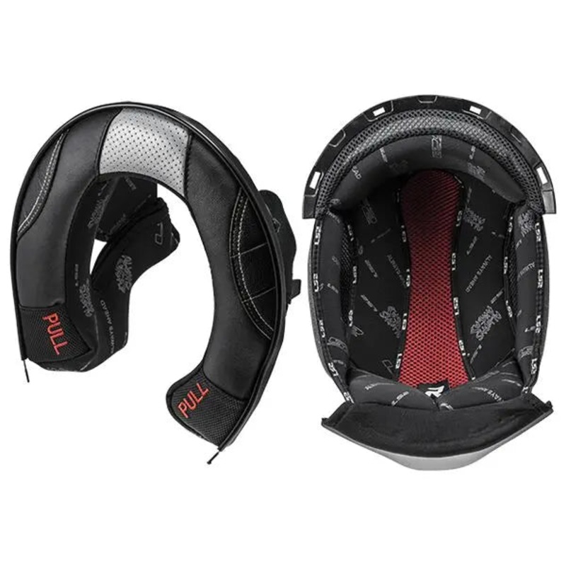 LS2 Replacement Liner Black For FF323 Arrow C Evo Helmets